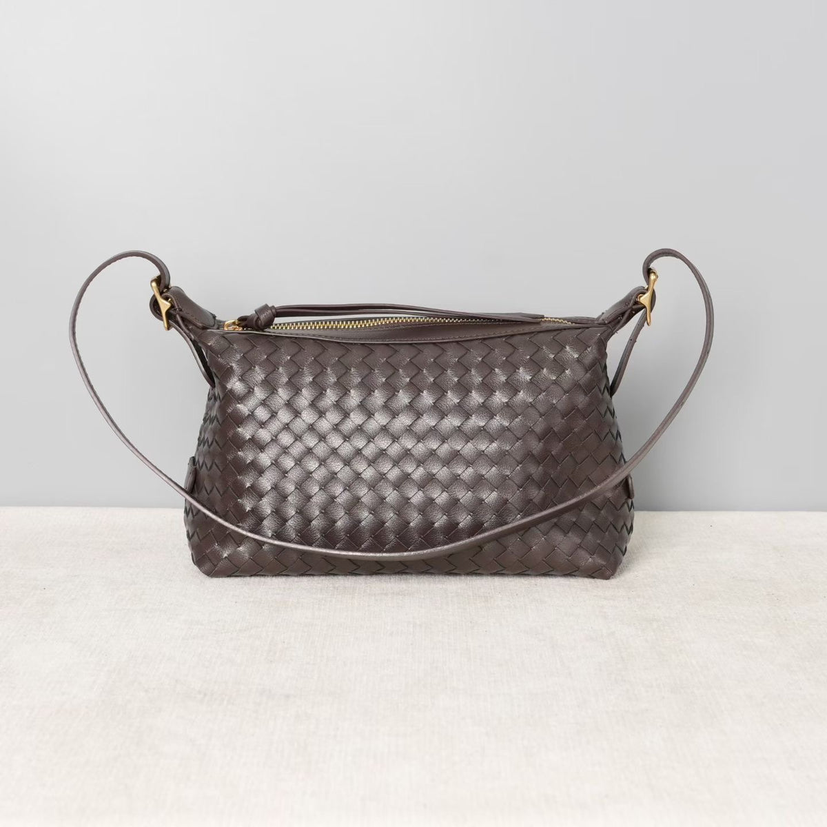 The Woven Day Bag - Calfskin