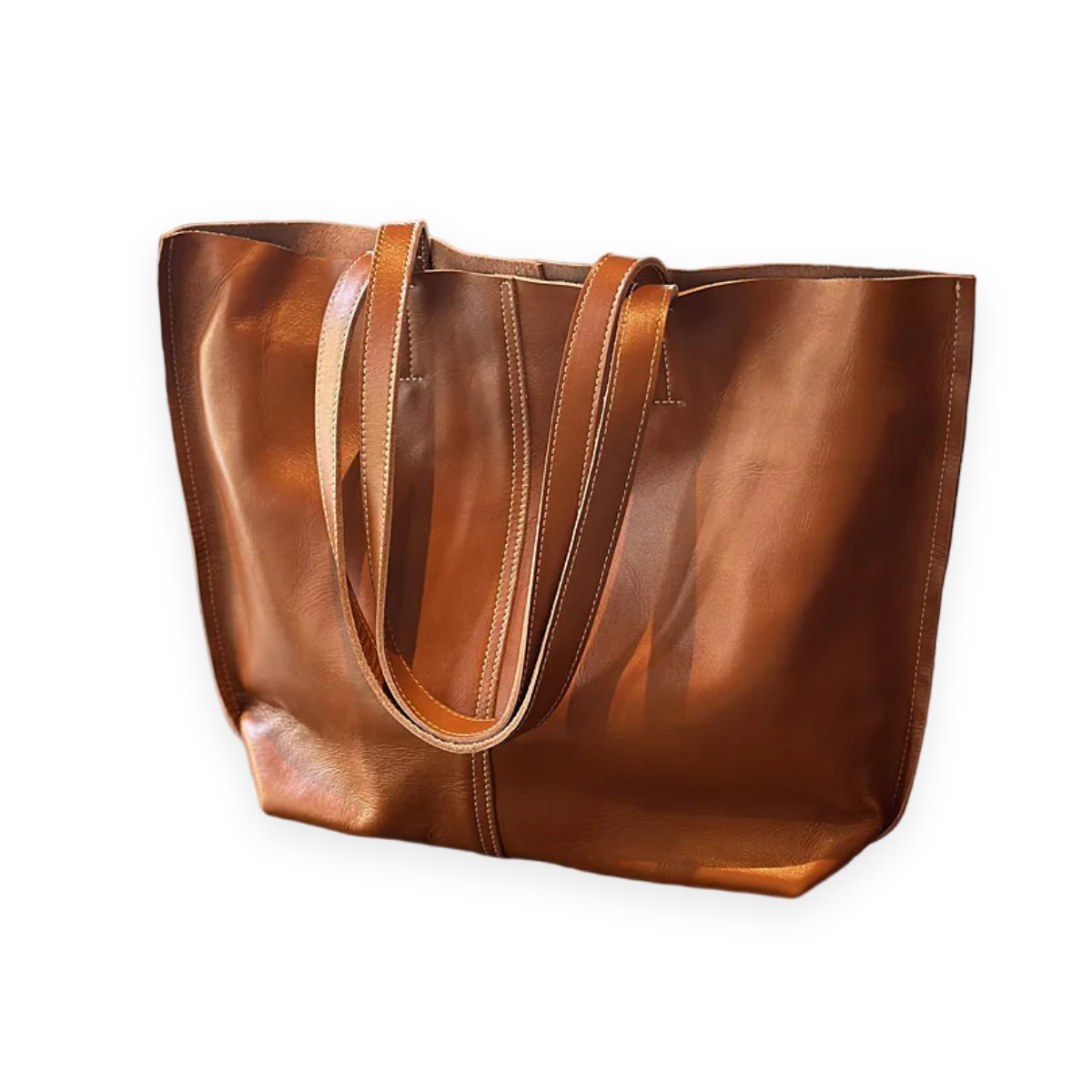 Cowhide Leather Tote Bag