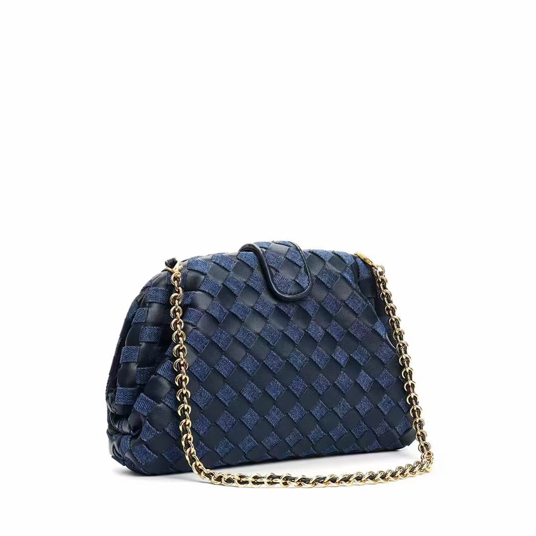 Royal Blue Edition - Leather and Denim