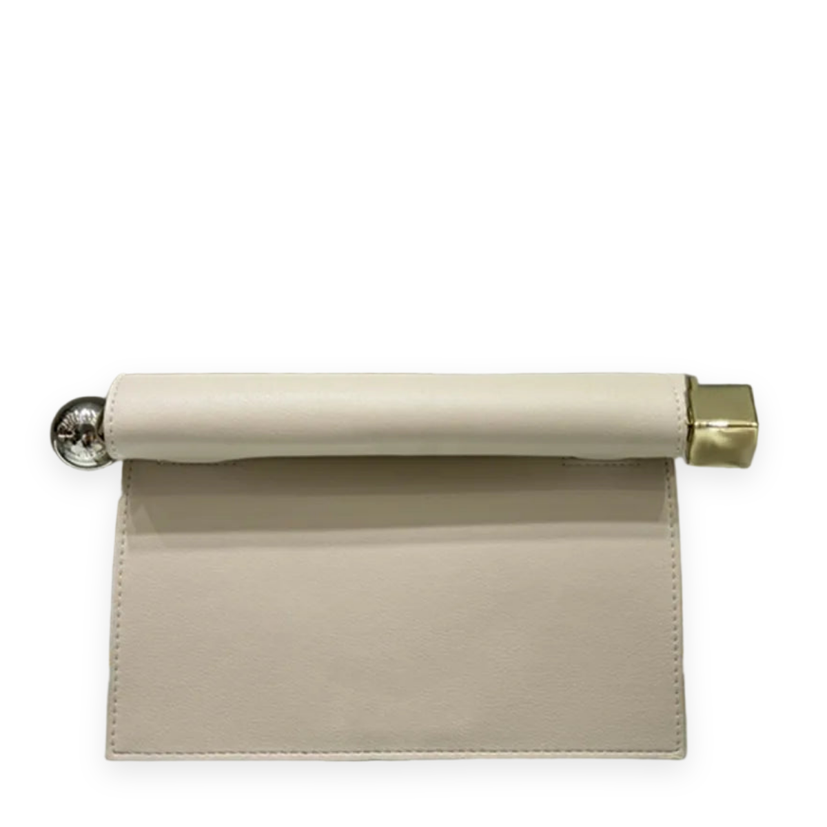 Leather Roll Pochette Bag