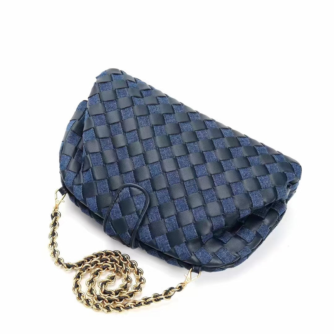 Royal Blue Edition - Leather and Denim
