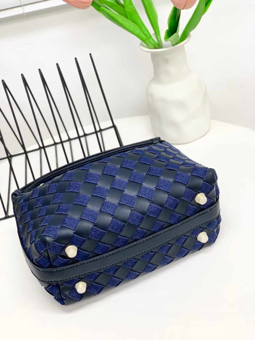 Royal Blue Edition - Leather and Denim