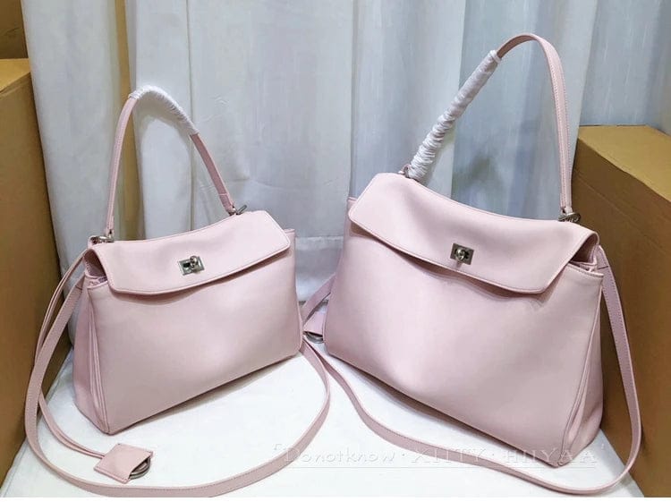 Lock Bag - Genuine Leather
