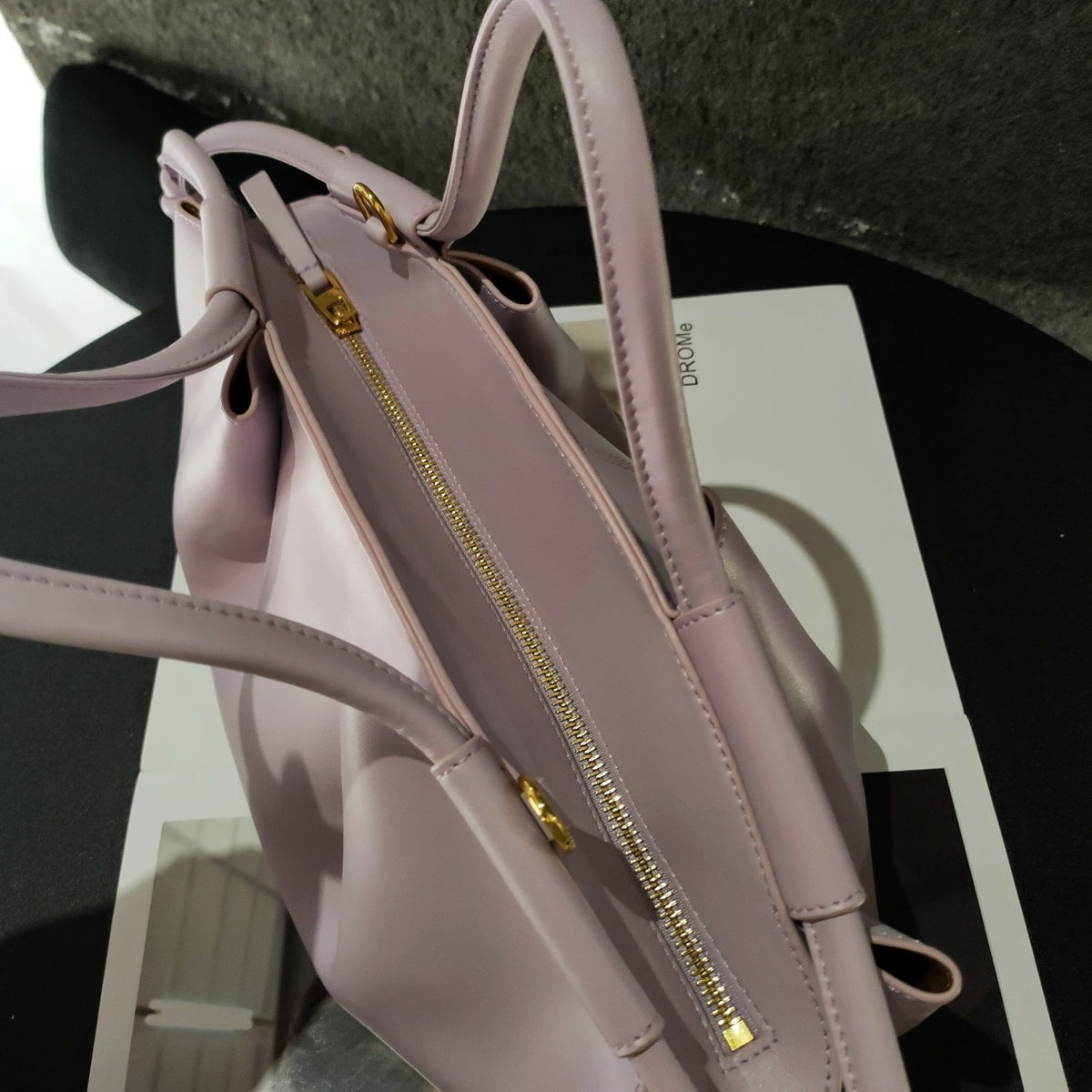Shiny Nappa Calfskin Bag