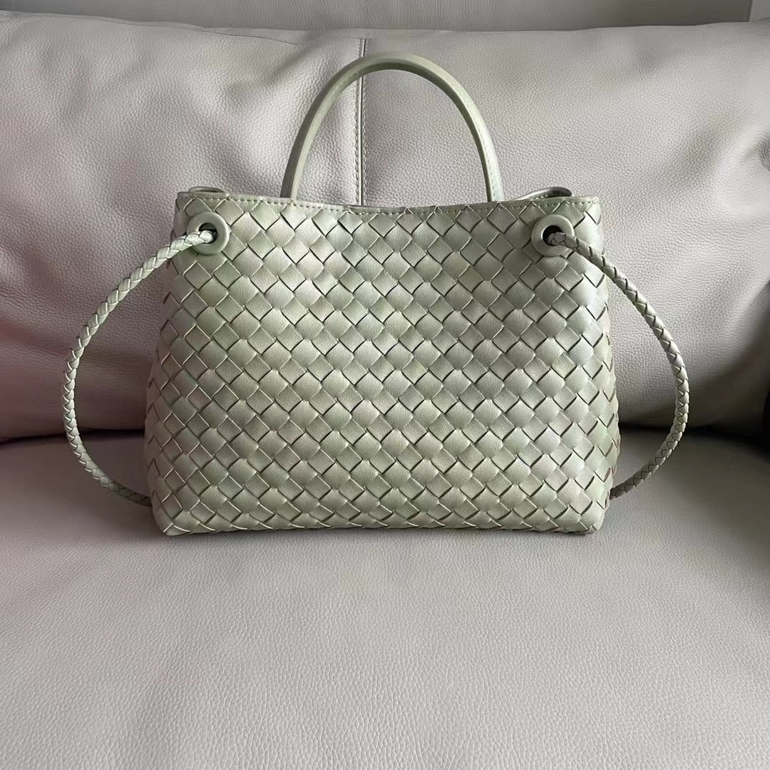 Lambskin Leather Tote Bag