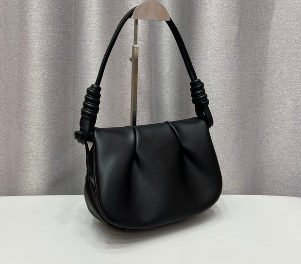 Knot Shoulder Bag - Calfskin Leather