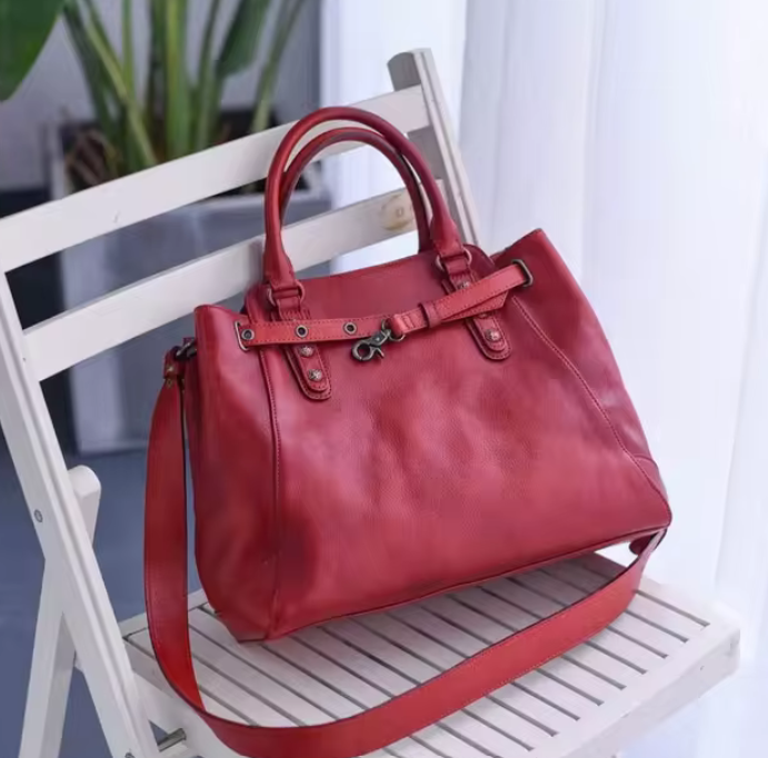 Classic Leather Satchel