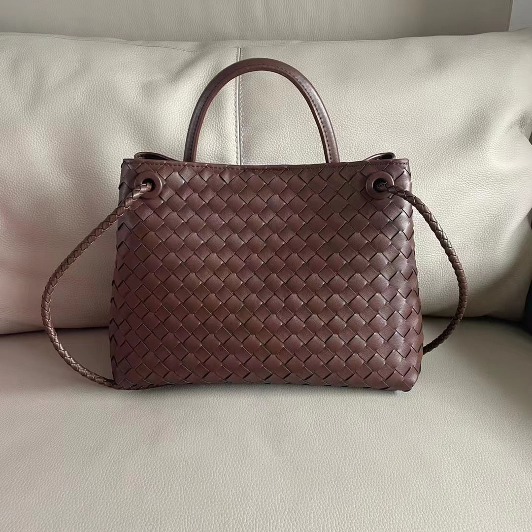 Lambskin Leather Tote Bag