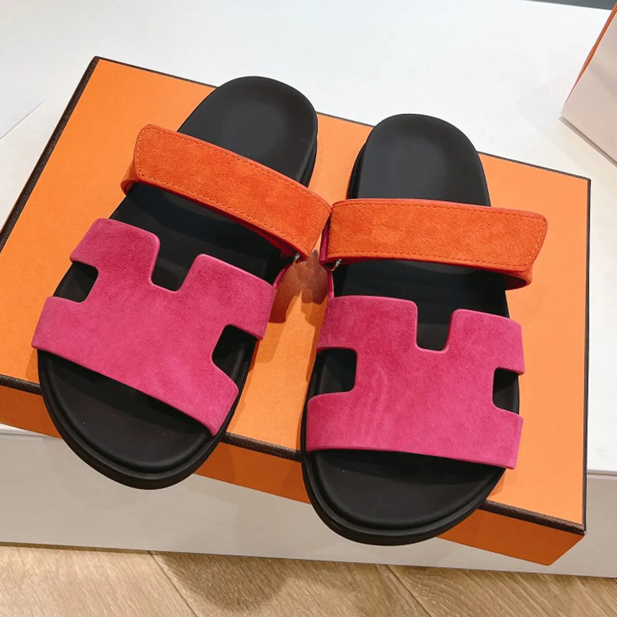 The H-Chy Sandals - Genuine Leather