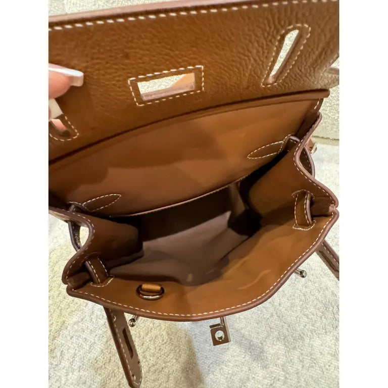 Sophisticated Cowhide Leather Shoulder Bag