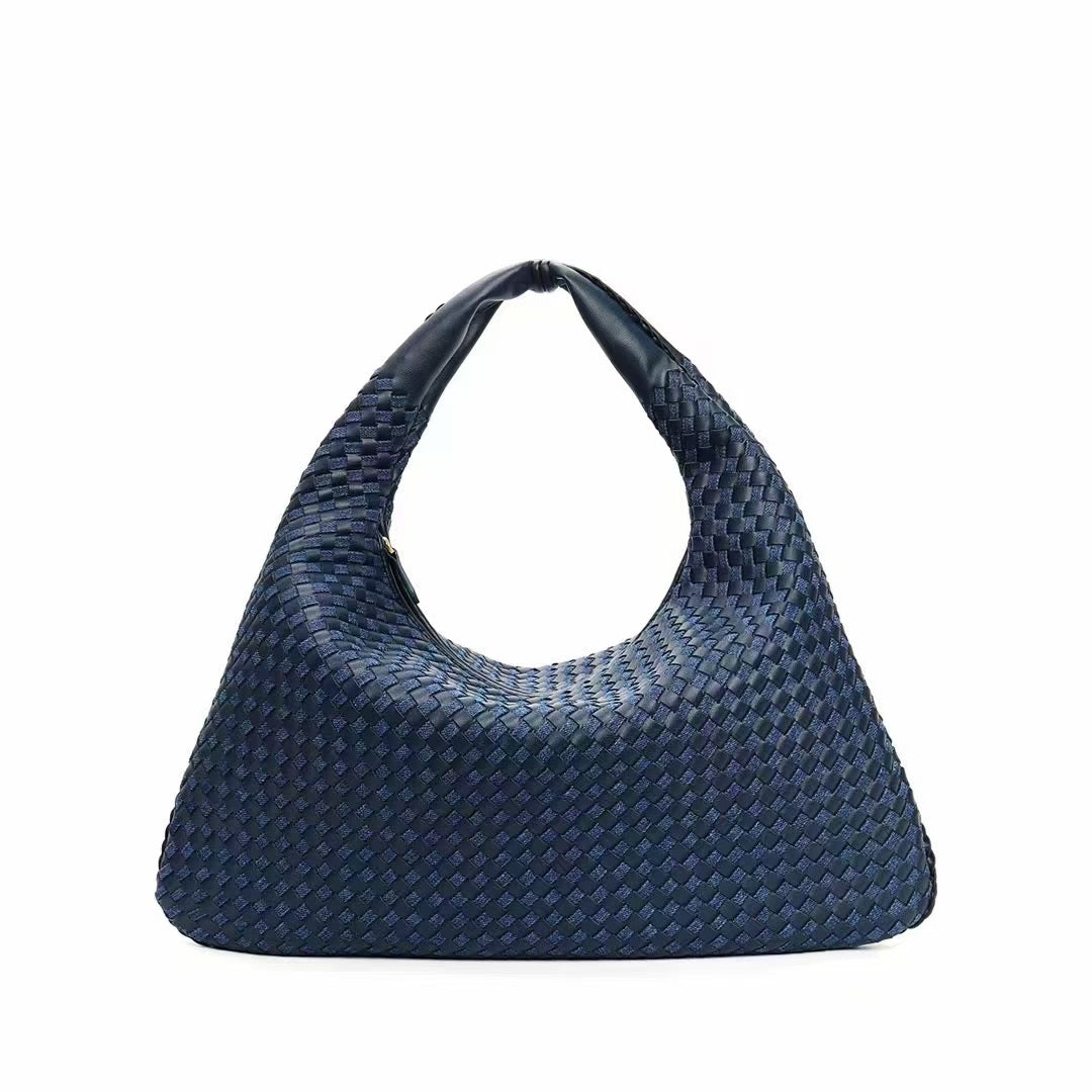 Royal Blue Edition - Leather and Denim