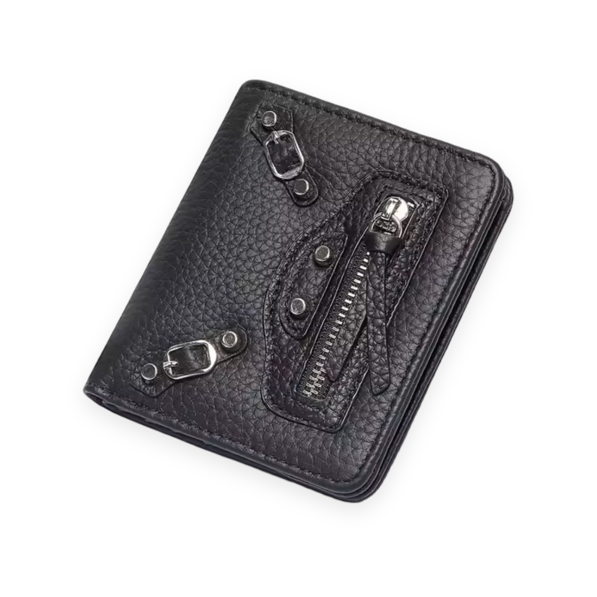 Slim Leather Bifold Wallet
