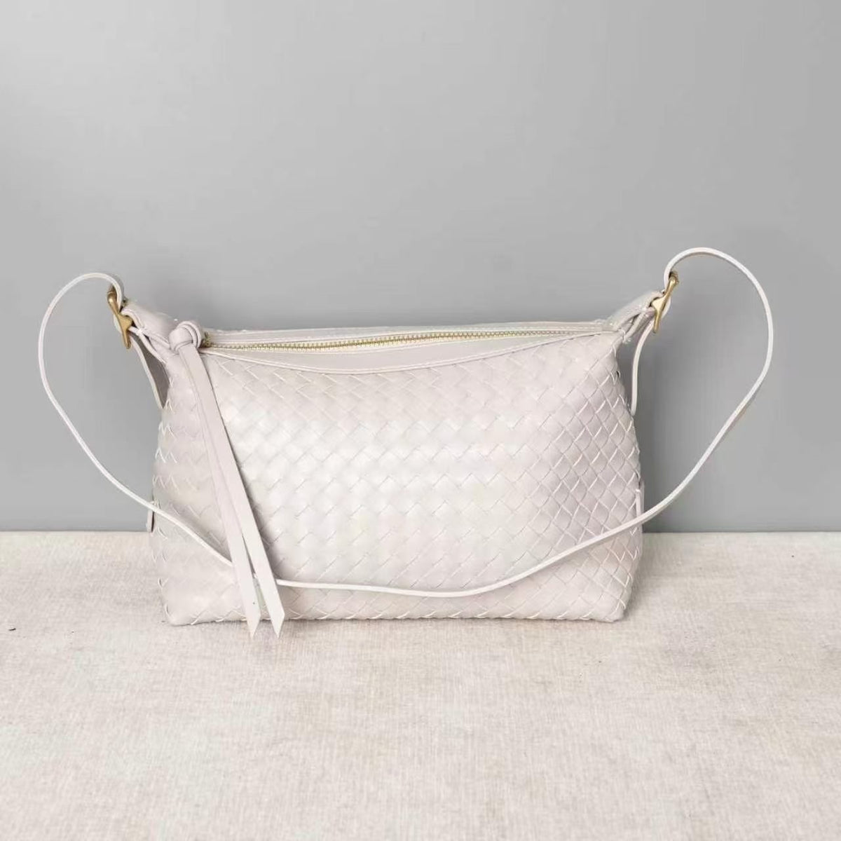 The Woven Day Bag - Calfskin
