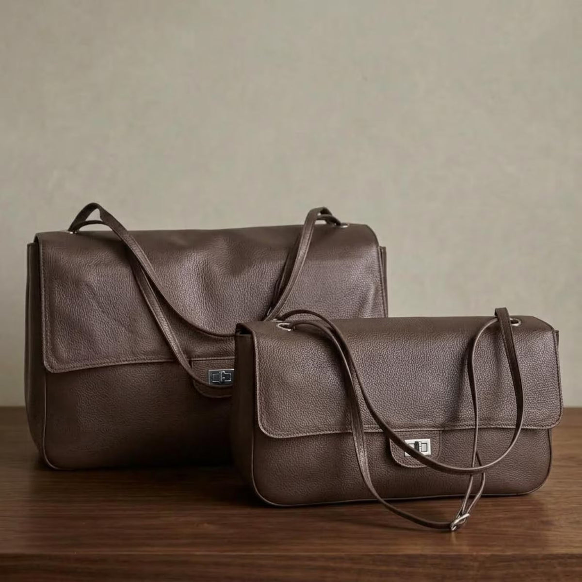 The Everyday Messenger Bag - Grained Calfskin
