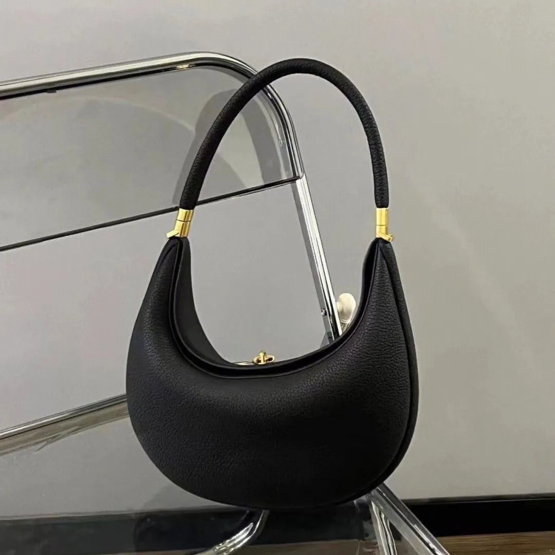 Shoulder Bag - Calfskin Leather