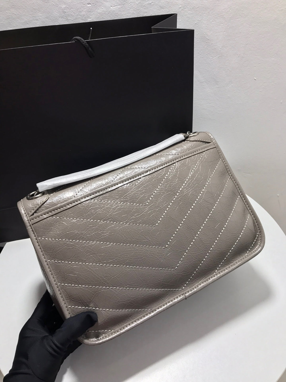 Shoulder Bag - Calfskin Leather