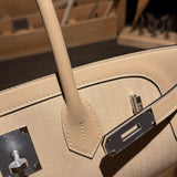Atelier Canvas Leather Handbag