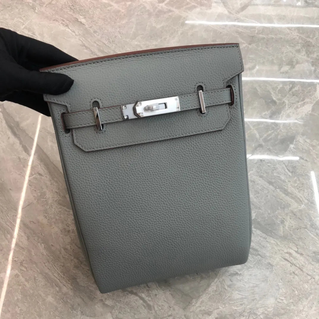 H - A Dos Bag - Calfskin Leather