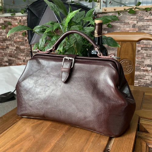 Vintage Leather Doctor Bag