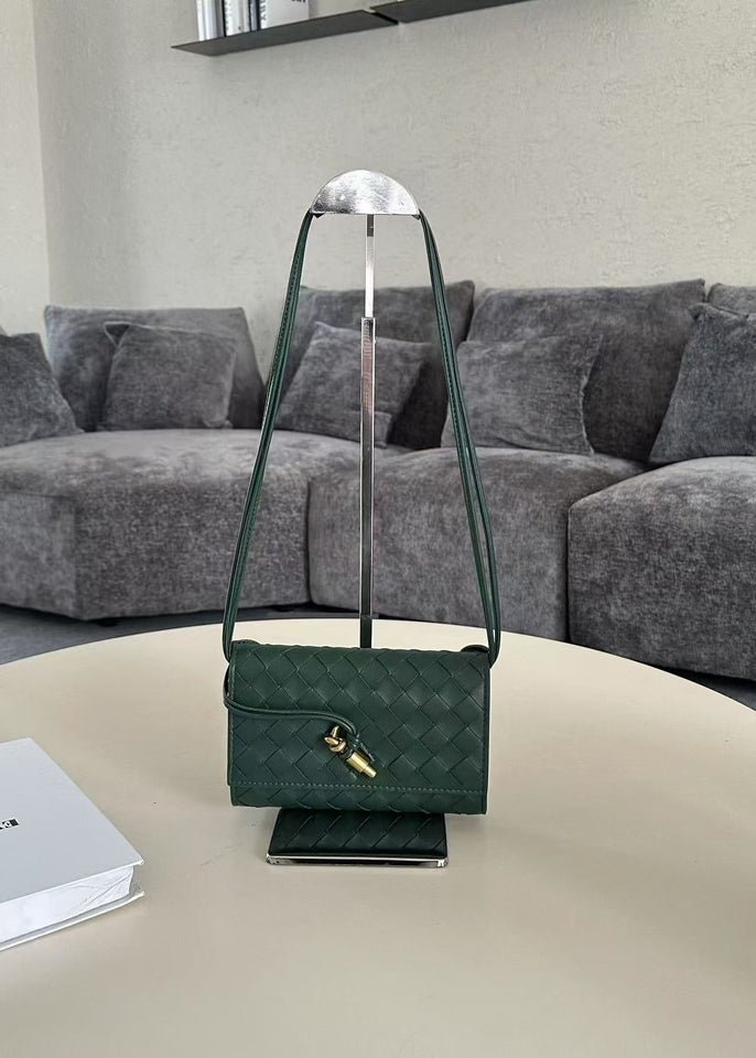 The Woven Crossbody - Calfskin