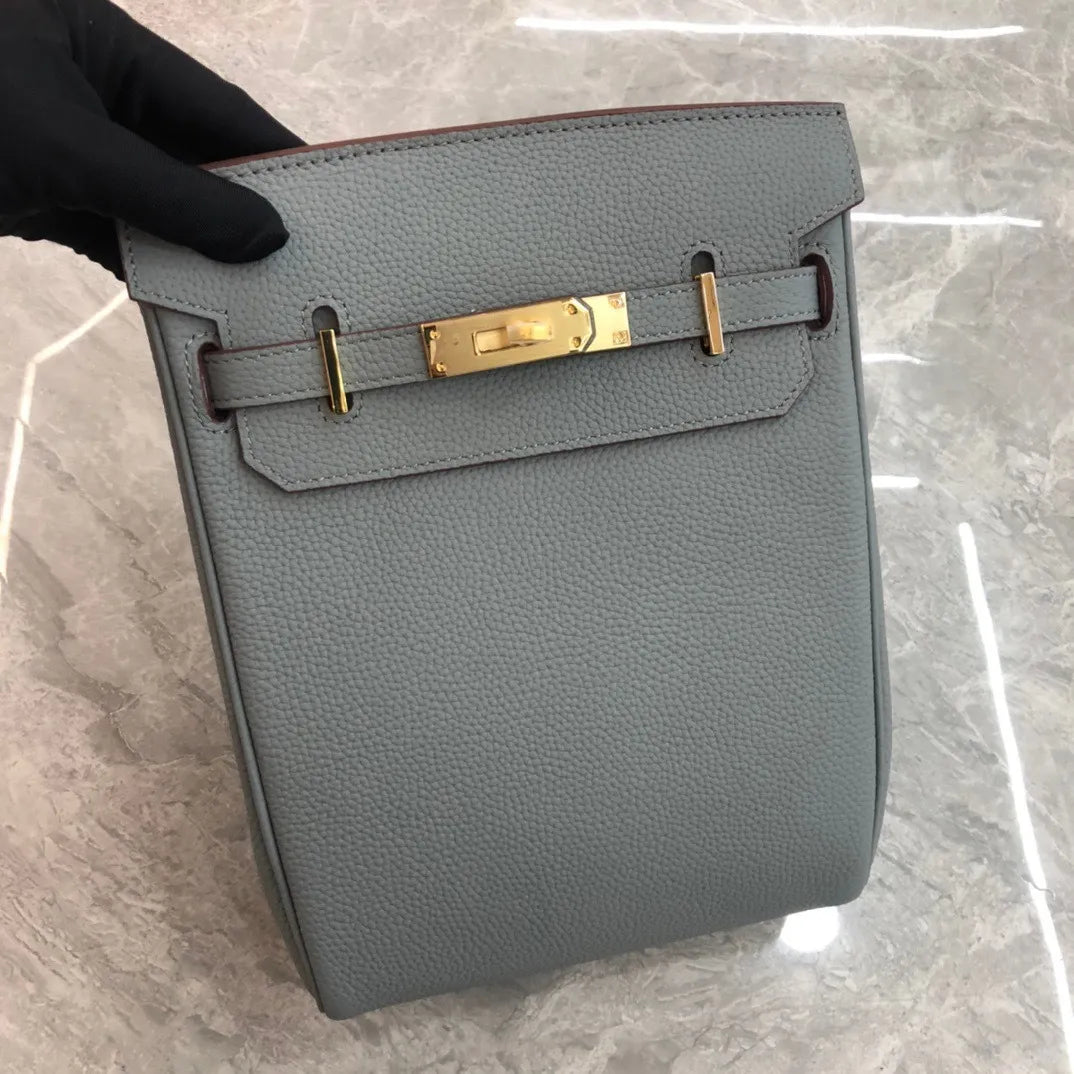 H - A Dos Bag - Calfskin Leather