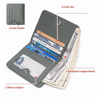 Sleek Leather Wallet