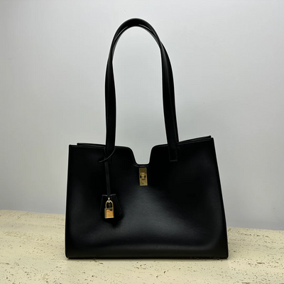 Smooth Calfskin Leather Tote Bag