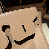 Atelier Canvas Leather Handbag
