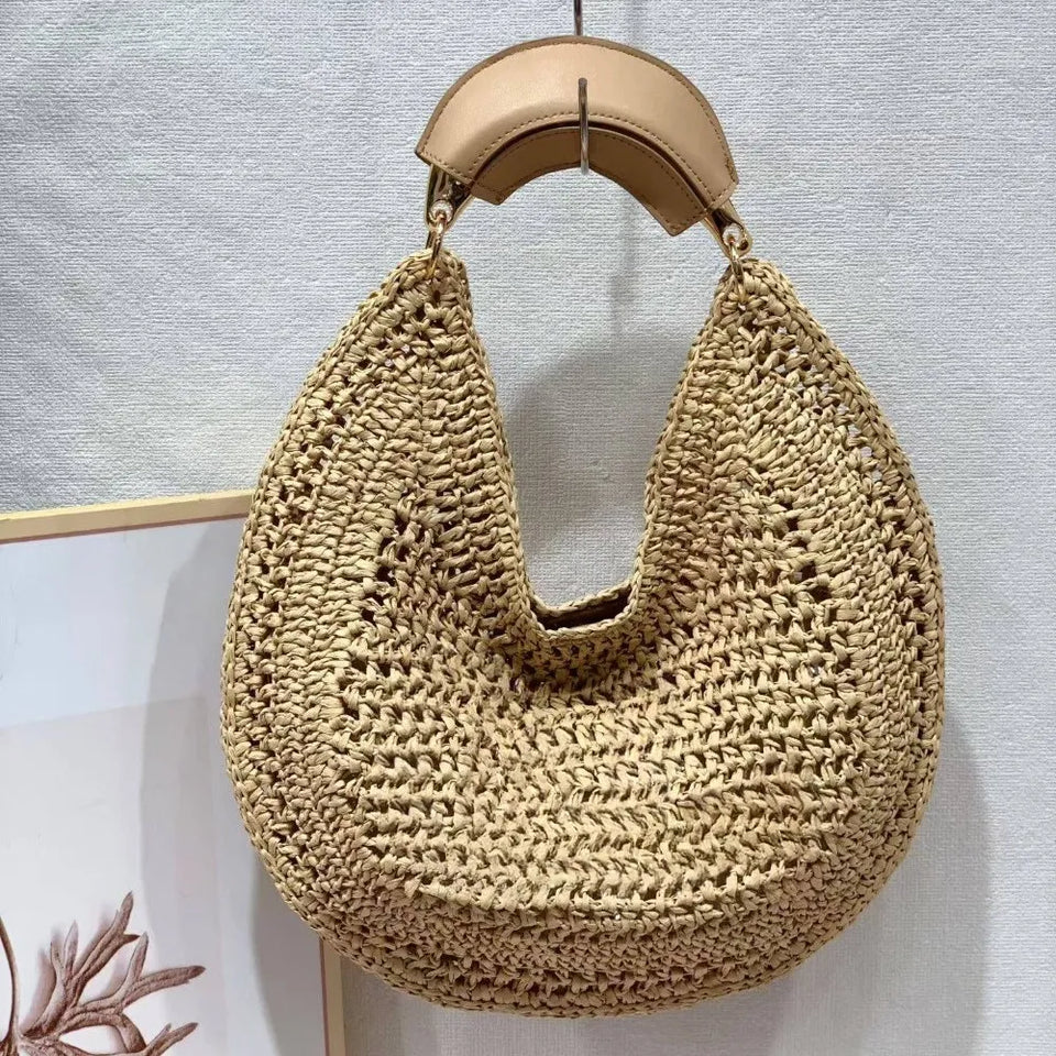 Summer B Tote Bag - Raffia