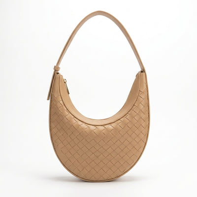 Calfskin Leather Drop Shoulder Bag
