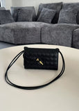 The Woven Crossbody - Calfskin