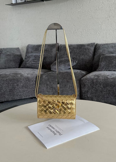 The Woven Crossbody - Calfskin