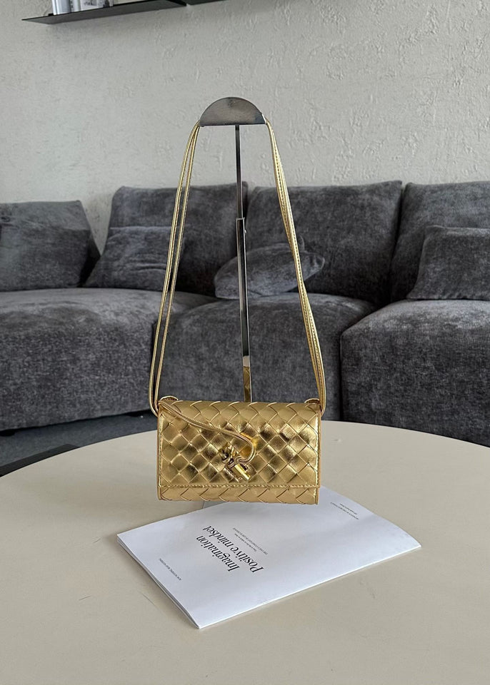 The Woven Crossbody - Calfskin