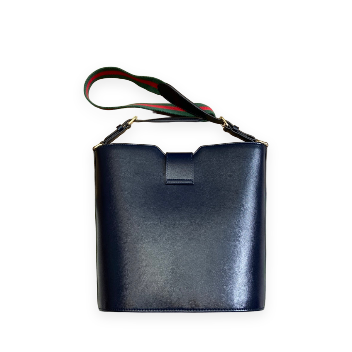 Leather Bucket Shoulder Bag