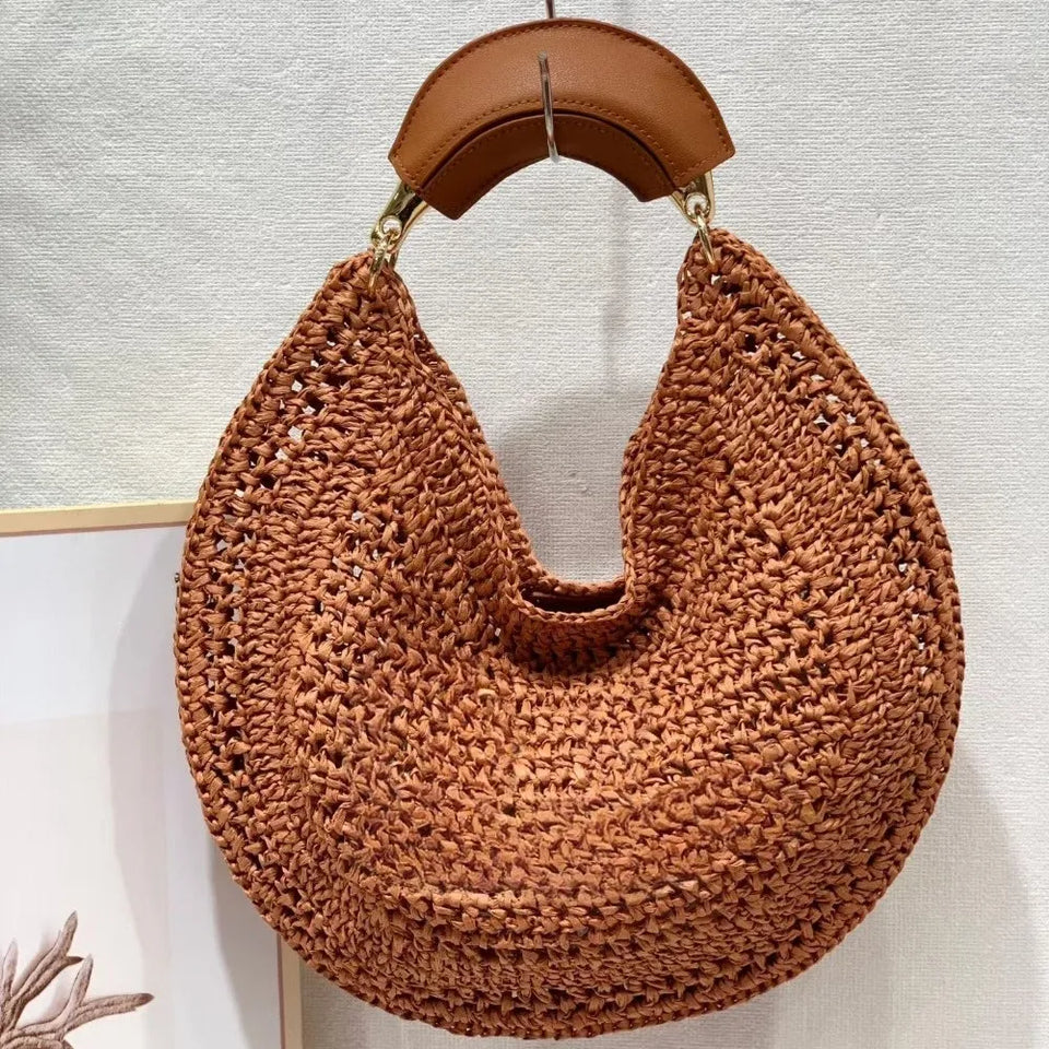 Summer B Tote Bag - Raffia