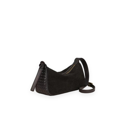 Suede Sway Shoulder Bag