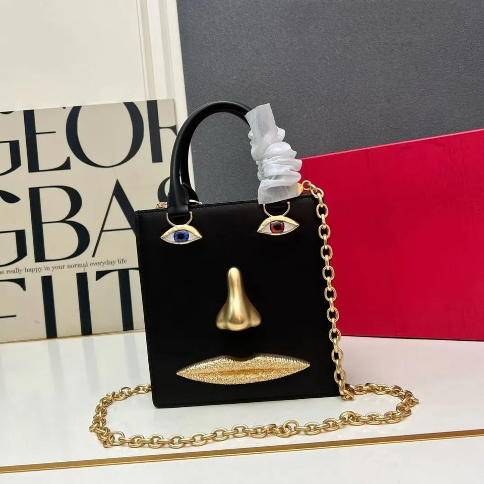 THE Face Bag - High Quality Leather