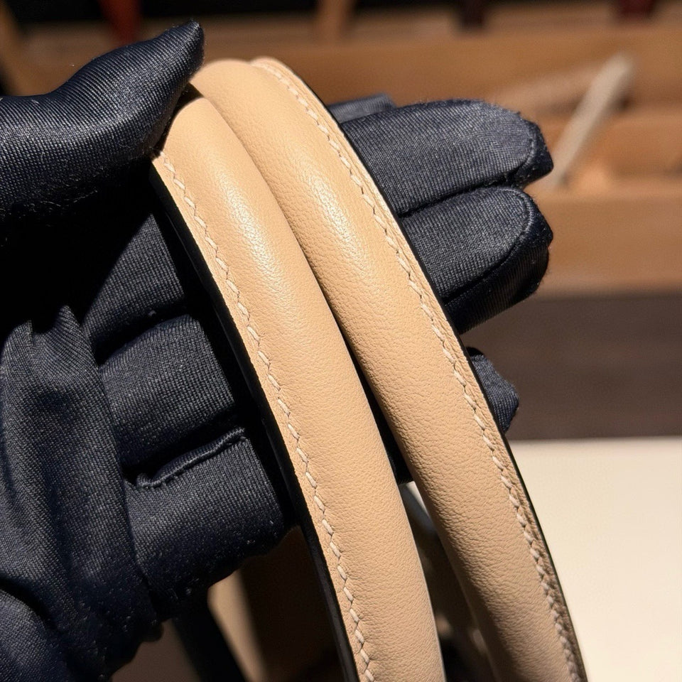 Atelier Canvas Leather Handbag