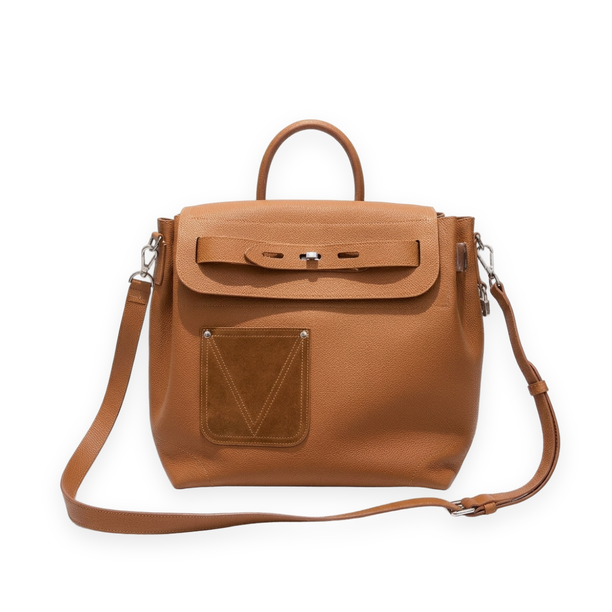 Cowhide Leather Tote Bag