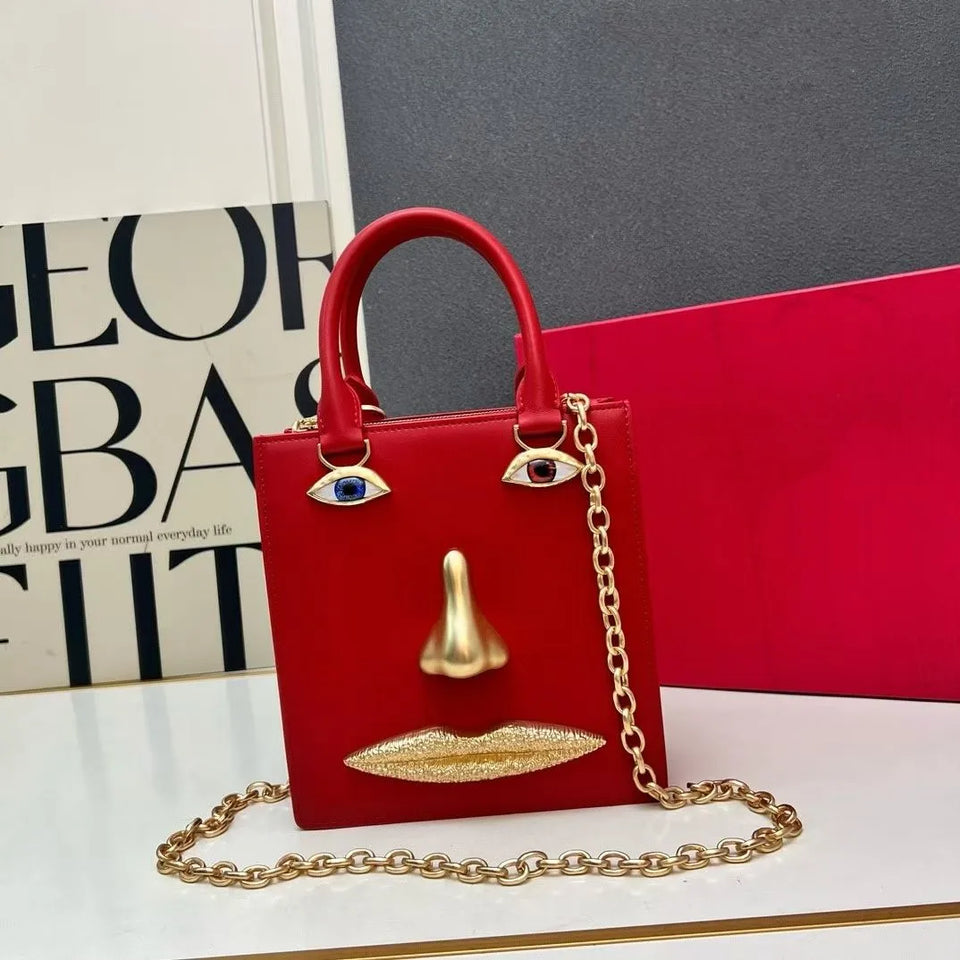 THE Face Bag - High Quality Leather