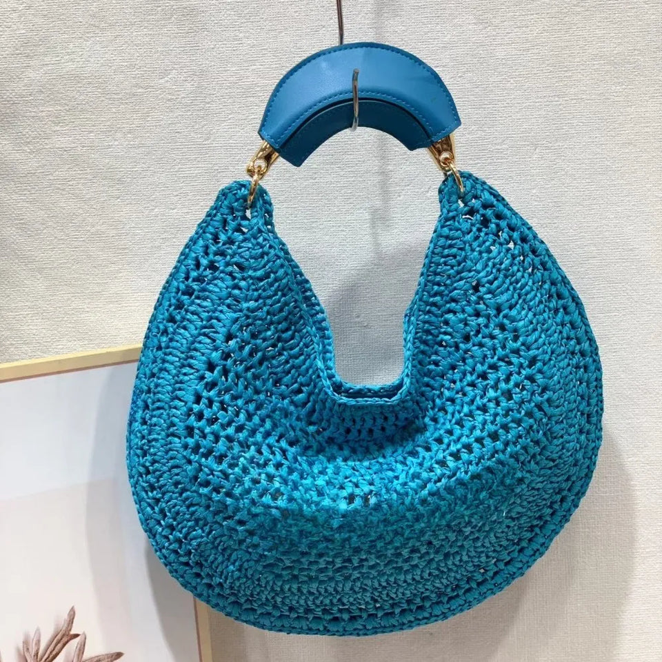 Summer B Tote Bag - Raffia