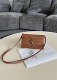 The Woven Crossbody - Calfskin