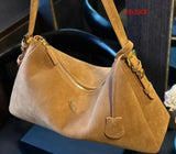 Suede Leather Crossbody Bag