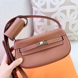 Mini Leather Crossbody Belt Bag
