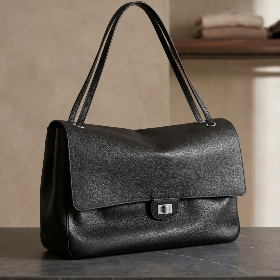 The Everyday Messenger Bag - Grained Calfskin