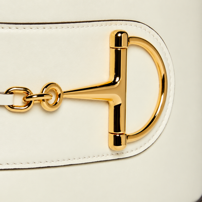 Classic Horsebit Genuine Leather Bucket Bag