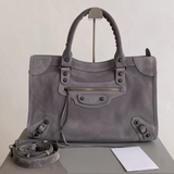 Braided Suede Calfskin Shoulder Bag