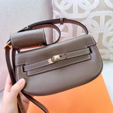 Mini Leather Crossbody Belt Bag