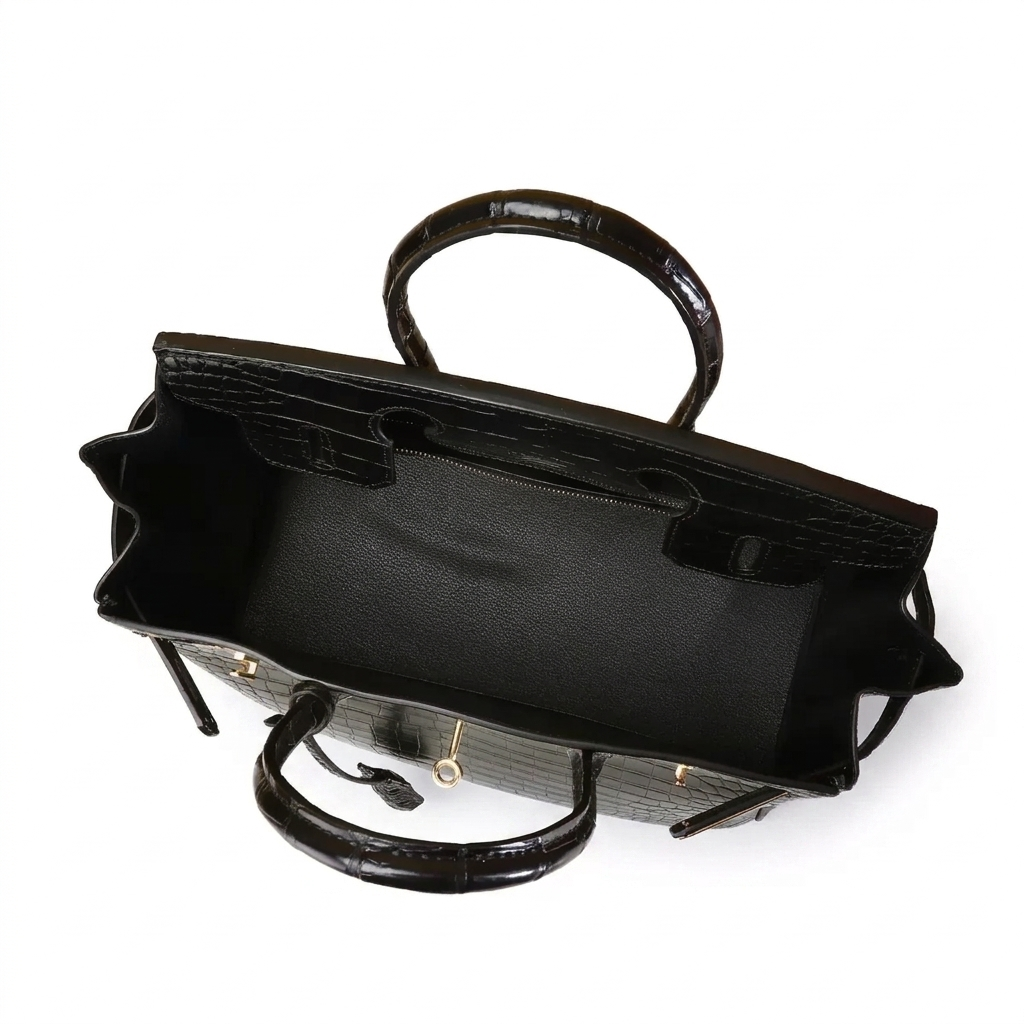 Crocodile Royale Leather Tote