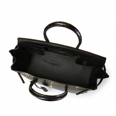 Crocodile Royale Leather Tote